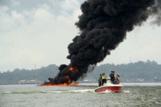 KM Sembilang Terbakar, 3 Orang Dikabarkan Meninggal Dunia