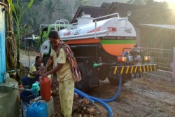 Tidak Ada Sumur, Kecamatan Rongkop Kesulitan Air Bersih Sejak Maret