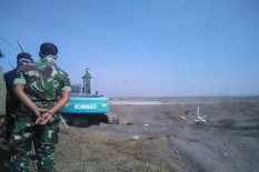 Dikawal TNI, 10 Kolam Tambak di Kulonprogo Diratakan 
