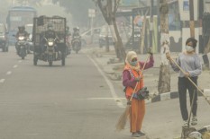 Kompak dengan Wiranto, Polisi: Langit Riau Biru