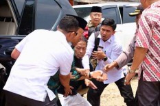 Wiranto Keluar dari RSPAD Gatot Subroto