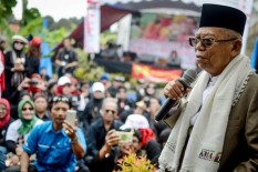 Wapres Ma'ruf Amin Buka Pagelaran Budaya Santri di Surabaya