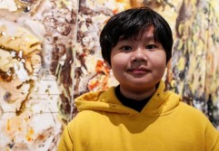 Wow, Bocah 12 Tahun Jual Lukisan Abstrak Rp2,1 Miliar