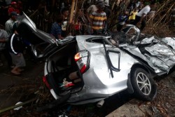 Truk dan Mobil Beradu di Cangkringan, Satu Orang Tewas