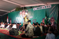 Ketua Pimpinan Daerah Muhammadiyah Kota Jogja Beri Sambutan di Harlah NU