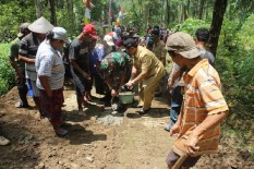 Bangket Talut Program TMMD Ambrol, Begini Penjelasan Dandim