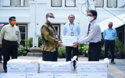 BNI Yogyakarta Gelontorkan Bantuan APD Senilai Rp600 Juta