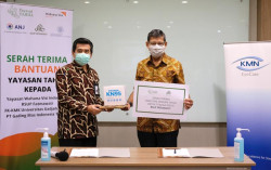 Yayasan Tahija Bantu 90.000 Masker melalui Wahana Visi Indonesia
