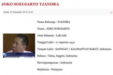 Terungkap! Buron Kasus Bank Bali Djoko Tjandra Bikin E-KTP Hanya 1 Jam 19 Menit Langsung Jadi 