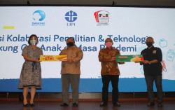 Danone SN Indonesia dan LIPI Jajaki Kolaborasi Riset dan Inovasi Pangan