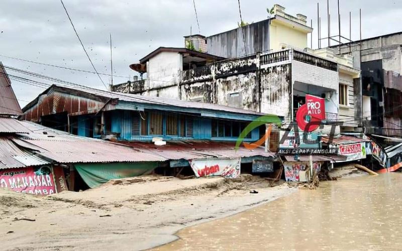 Banjir Bandang Terjang Luwu Utara, 38 Jiwa Hilang