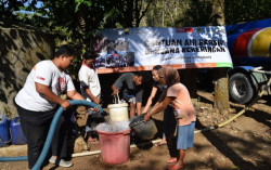 ACT Gencarkan Distribusi Air Bersih ke Lokasi Kekeringan di Gunungkidul