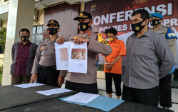 Pengedar Upal di Pasar Bendungan Kulonprogo Terancam 15 Tahun Penjara