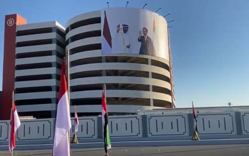 Jalan di Uni Emirat Arab Diberi Nama Jalan Presiden Joko Widodo