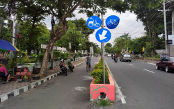 9 Ruas Jalan di Kota Magelang Miliki Jalur Khusus Sepeda