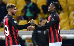 Ibrahimovic Kartu Merah, Milan Menang