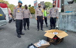 Polres Magelang Amankan 627 Buah Mercon dan 51 Balon Udara
