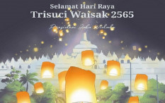 Hari Raya Waisak di Tengah Pandemi Covid-19, Jokowi: Akan Ada Cahaya Terang setelah Kegelapan