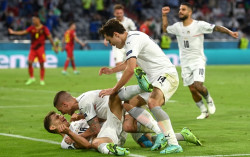 Lolos ke Semifinal Euro 2020 ltalia Akan Lawan Spanyol