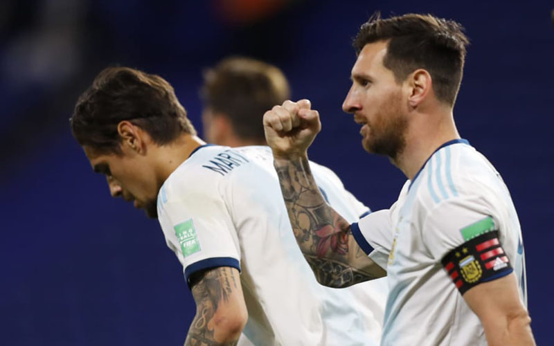 Argentina Juara Copa Amerika 2021, Neymar Memeluk Erat Lionel Messi