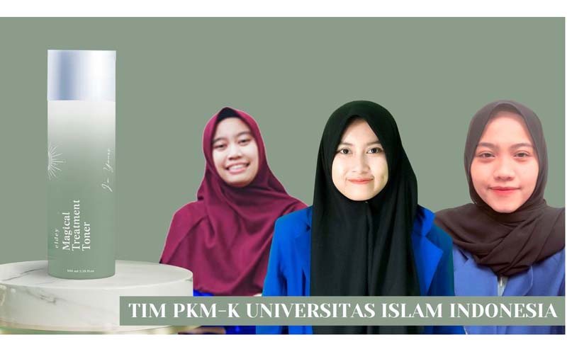 Tiga Mahasiswi UII Ciptakan Produk Kosmetik Eldey Berbahan Salak & Lidah Buaya