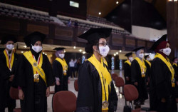 Pertama Kali Sejak Pandemi, UGM Gelar Wisuda di GSP
