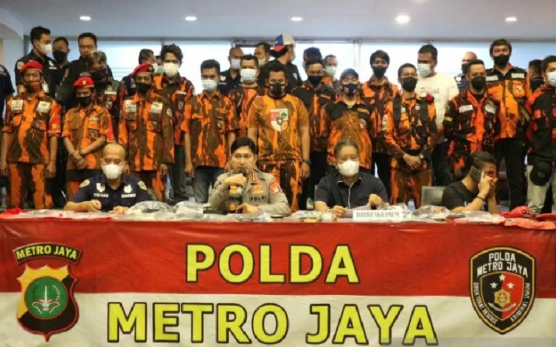 Anggota Pemuda Pancasila Pengeroyokan Kabag Ops Ditlantas Polda Metro Jaya Jadi Tersangka