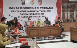 Bupati Magelang Paparkan Pembatasan dalam Perayaan Natal dan Tahun Baru 2022