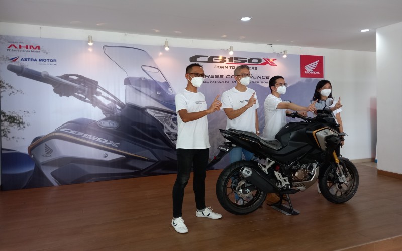 Astra Motor Yogyakarta Mengenalkan New CB150X
