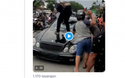 Polisi Buru Pelaku Lain Perusakan Mobil di Bantul Termasuk Warga yang Teriak Maling