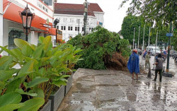 Ngeri! Ini Foto-Foto Imbas Hujan Badai di Jogja dan Sleman