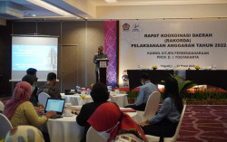 Kanwil Ditjen Perbendaharaan DIY Gelar Rakorda Pelaksanaan Anggaran Tahun 2022