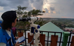 Hasil Pemantauan Pos Observasi Bulan Syekh Belabelu, Kemenag: Hilal Tak Tampak