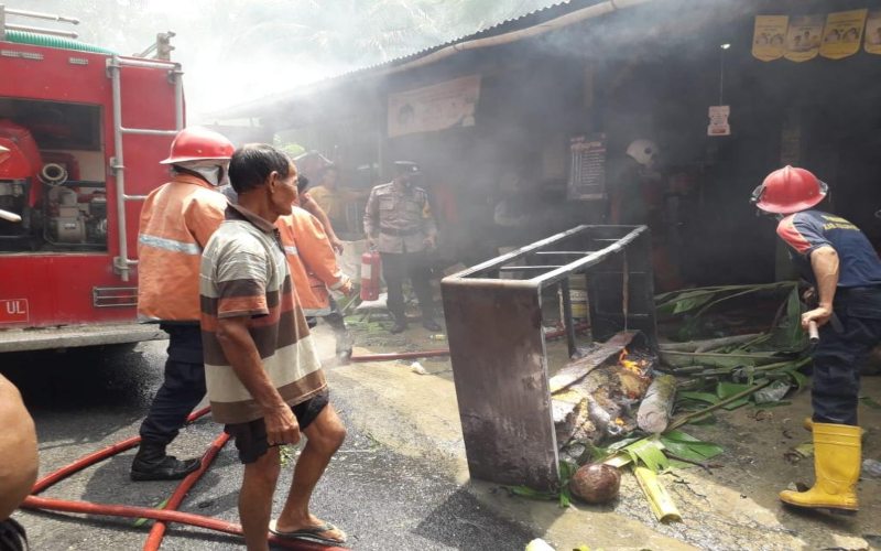 Toko Kelontong di Kulonprogo Dilalap Api, Kerugian Capai Puluhan Juta Rupiah