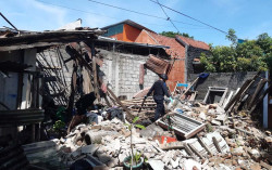 Ledakan Petasan Robohkan Satu Rumah di Ngaglik Sleman
