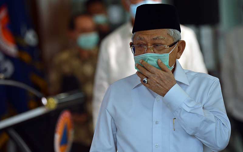 Pantau Ragunan, Ma'ruf Amin Cek Makanan Gorila
