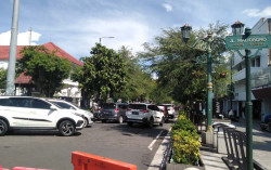 H-1 Lebaran, Jalan Malioboro Ramai Lancar