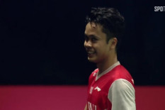Ginting Kalah, Indonesia Sementara Kalah 0-1 dari India di Final Piala Thomas 2022