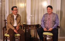 Ridwan Kamil Beri Dukungan Airlangga Jadi Capres