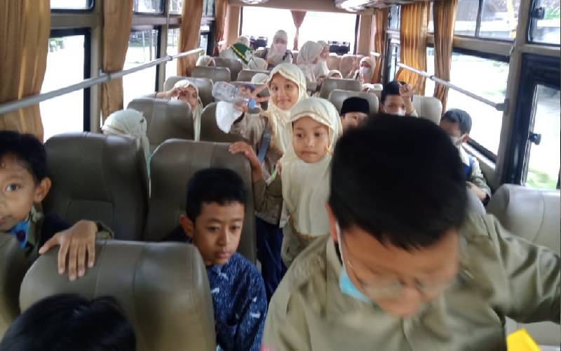 Bus Sekolah di Gunungkidul Penuh, Ada Siswa Menangis Tak Kebagian