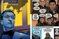 Kisah Kehidupan Presiden Zelenskyy Dibukukan Dalam Komik
