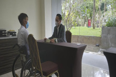 Lima Difabel BRTPD Dinsos DIY Ikut Proses Wawancara Kerja di Hotel Berbintang 