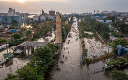Apindo Sebut Banjir Rob Tanjung Emas Masalah Besar Dunia Usaha 