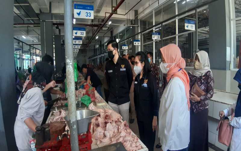 BPOM DIY & BPKN Sidak Bahan Makanan Berbahaya di Pasar Prawirotaman