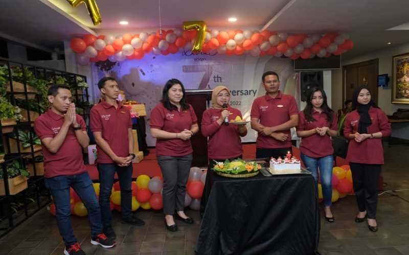 Kemeriahan 7th Anniversary Burz@ Hotel Yogyakarta