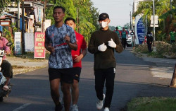 Launching Program Gemar Olahraga, Bupati Gunungkidul Lari 25 Km