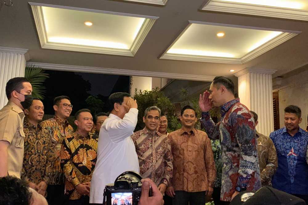 AHY Bertemu Prabowo: Kerja Sama Demokrat-Gerindra Terbuka Lebar