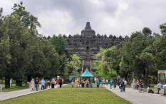 Minat Pelajar ke Candi Borobudur Masih Tinggi