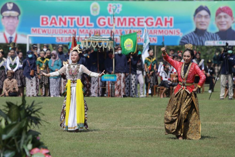 Meriah, Tarian Kolosal dan Kirab Budaya Ramaikan Puncak Perayaan HUT Bantul