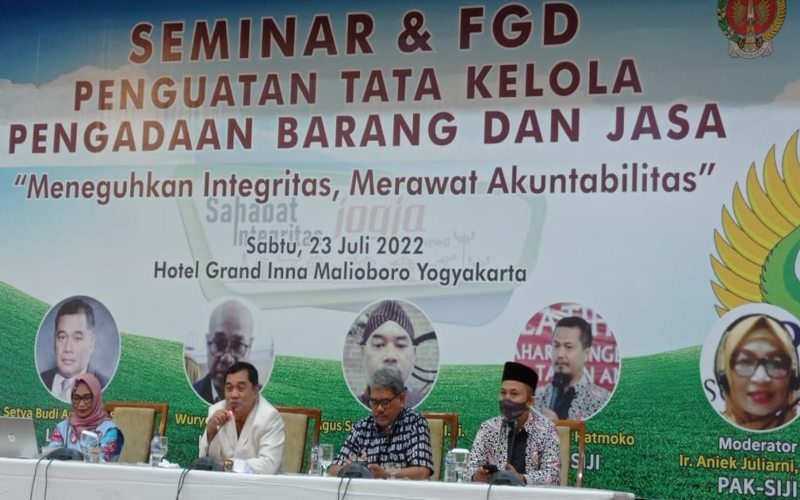 Pengadaan Barang dan Jasa Wajib Berfaedah bagi Masyarakat